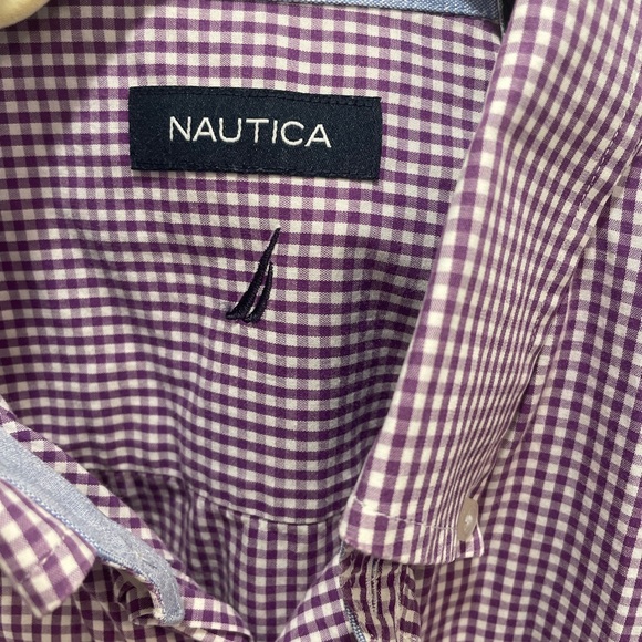 Mens Nautica casual button down shirt - Picture 5 of 5